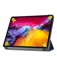 imoshion Coque tablette Trifold Apple iPad Pro 11 (2022 / 2021 / 2020 / 2018) - Bleu foncé