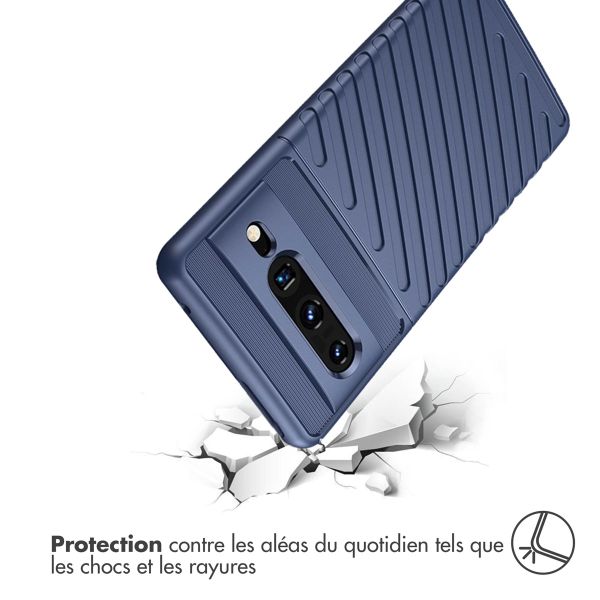 imoshion Coque Arrière Thunder Google Pixel 7 Pro - Bleu