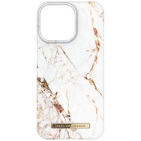 iDeal of Sweden Coque Fashion MagSafe Apple iPhone 15 Pro Max - Carrara Gold