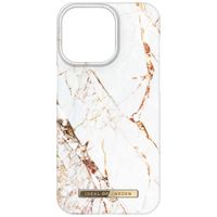 iDeal of Sweden Coque Fashion MagSafe iPhone 15 Pro Max - Carrara Gold