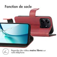 imoshion Étui de téléphone portefeuille Xiaomi Redmi Note 14 (5G) - Rouge