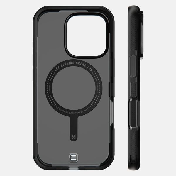 BodyGuardz Coque Ace Pro MagSafe iPhone 16 Pro - Smoke Black