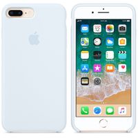 Apple Coque en silicone Apple iPhone 8 Plus / 7 Plus - Sky Blue