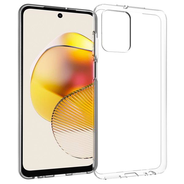 Accezz Coque Clear Motorola Moto G73 - Transparent