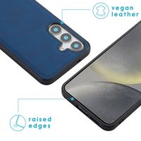 imoshion Etui de télephone luxe 2-en-1 amovible Samsung Galaxy S25 - Bleu