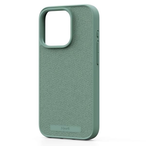 Njorð Collections Coque en tissu MagSafe iPhone 15 Pro - Turquoise