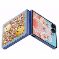 Samsung Coque FlipSuit originale Samsung Galaxy Z Flip 7 - Transparent