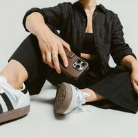 Nomad Étui de télephone portefeuille Modern Leather Folio Apple iPhone 16 Pro - Marron