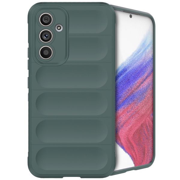 imoshion Coque arrière EasyGrip Samsung Galaxy A54 (5G) - Vert foncé