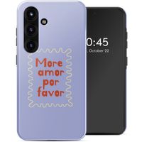 Selencia Coque arrière Vivid avec MagSafe Samsung Galaxy S25 - More Amor