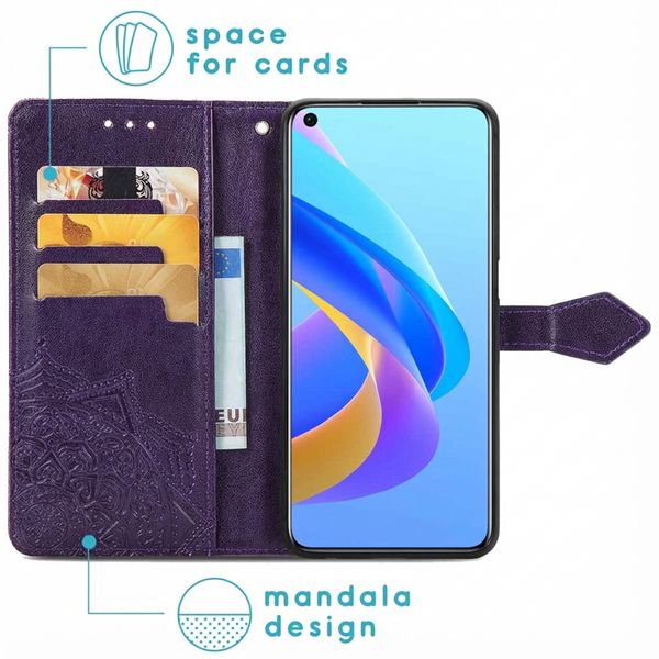 imoshion Etui de télephone Mandala Oppo A76 (4G) - Violet