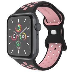 imoshion Bracelet sport⁺ Apple Watch Series 1 á 11 / SE / Ultra (44/45/46/49 mm) - Taille M/L - Black Pink