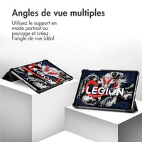 imoshion Coque tablette Trifold Lenovo Legion Tab (2025) - Noir