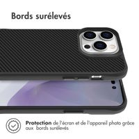imoshion Rugged Hybrid Carbon Case Apple iPhone 14 Pro Max - Noir