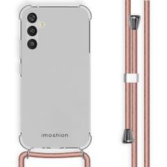 imoshion Coque avec cordon Samsung Galaxy A34 (5G) - Rose Dorée