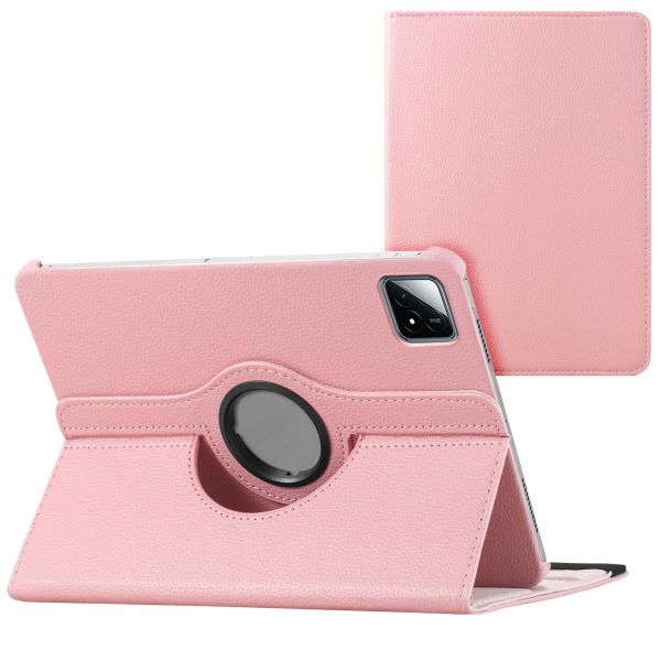 imoshion Coque tablette rotatif à 360° Xiaomi Pad 6S Pro 12.4 - Rose