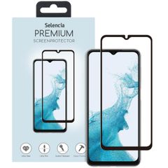 Selencia Protection d'écran premium en verre trempé Samsung Galaxy A23 (5G)