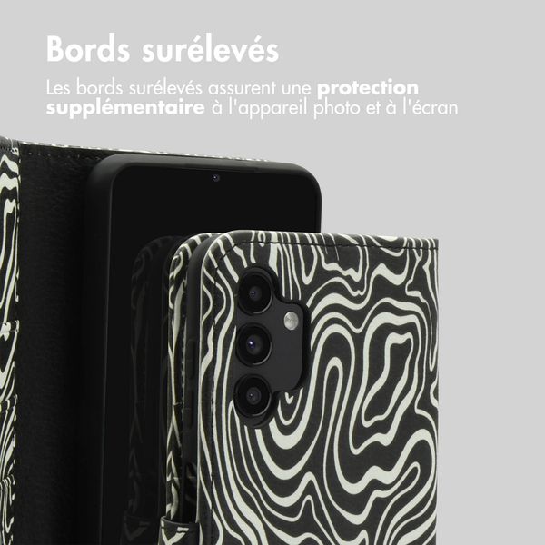 imoshion Étui de télephone portefeuille Design Samsung Galaxy A13 (5G) - Black And White