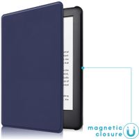 imoshion ﻿Slim Hard Sleepcover Amazon Kindle 10 - Bleu foncé