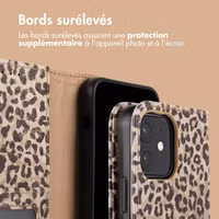 imoshion Étui de télephone portefeuille Design Apple iPhone 11 - Leopard Mood