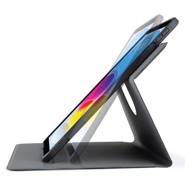 Pipetto Origami No5 Rotating Folio Case Apple iPad Air 13 pouces (2025) M3 / (2024) M2 - Noir