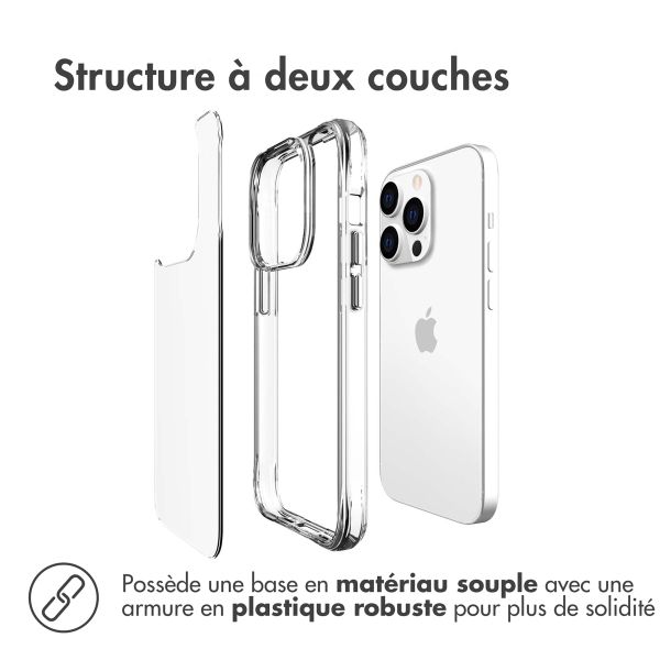 imoshion Coque Rugged Air iPhone 14 Pro Max- Transparent