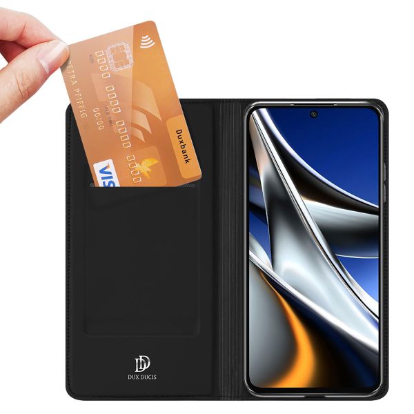 Dux Ducis Étui de téléphone Slim Xiaomi Poco X4 Pro 5G - Noir