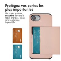 imoshion Coque arrière avec porte-cartes iPhone 16e - Rose Doré