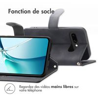 imoshion Etui de téléphone portefeuille avec cordon Google Pixel 9A - Noir