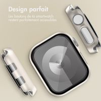 imoshion Coque rigide à couverture complète Apple Watch 1 / 2 / 3 - 38 mm - Lumière stellaire