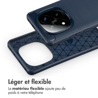 imoshion Coque Brushed Xiaomi Redmi Note 14 Pro (5G) - Bleu foncé