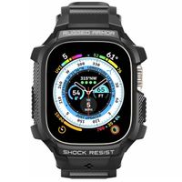 Spigen Coque Rugged Armor™ Pro Apple Watch Ultra (2) - 49 mm - Noir