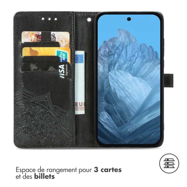 imoshion Etui de télephone Mandala Google Pixel 9 / 9 Pro - Noir