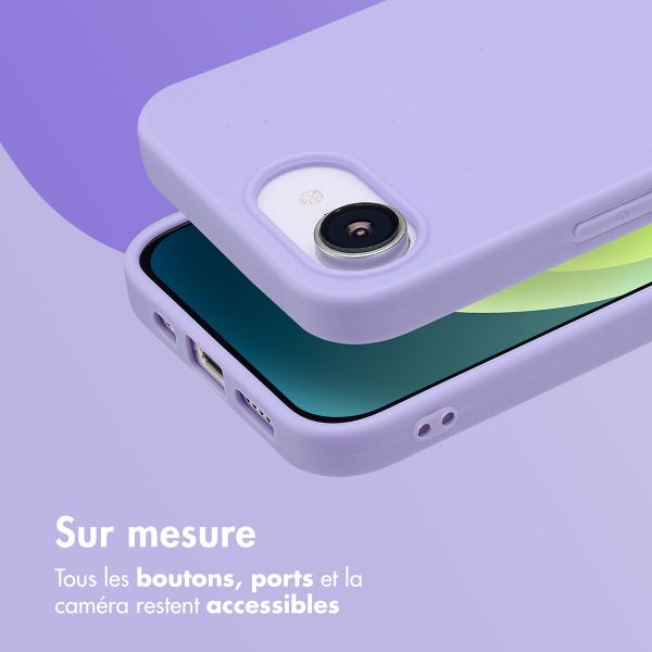 imoshion Coque Couleur Apple iPhone 16e - Tropical Violet