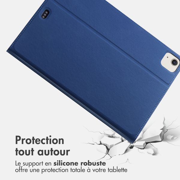 Accezz Coque tablette Classic Apple iPad Air 13 pouces (2025) M3 / (2024) M2 - Bleu foncé