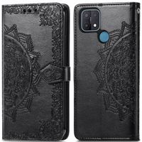imoshion Etui de télephone Mandala Oppo A15 - Noir