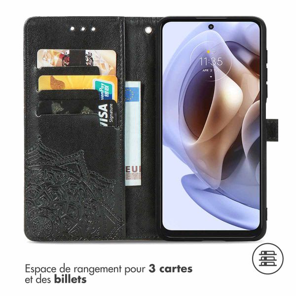 imoshion Etui de télephone Mandala Motorola Moto G14 - Noir