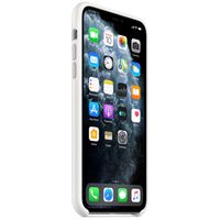 Apple Coque en silicone Apple iPhone 11 Pro Max - Blanc