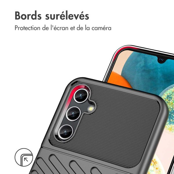 imoshion Coque Arrière Thunder pour Samsung Galaxy A14 (5G/4G) - Noir