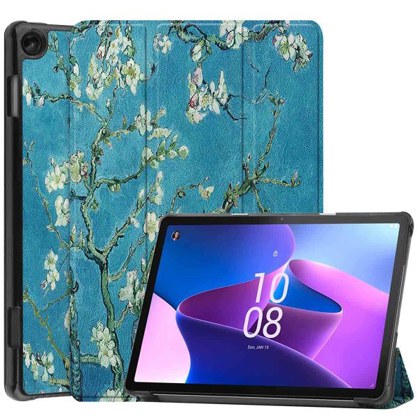 imoshion Coque tablette Trifold Lenovo Tab M10 (3rd gen) - Plante verte