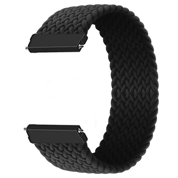 imoshion Bracelet en nylon tressé Amazfit GTR - Noir