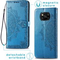 imoshion Etui de télephone Mandala Xiaomi Poco X3 (Pro) - Turquoise