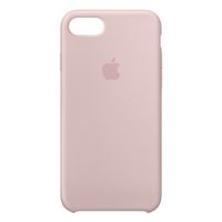 Apple Coque en silicone Apple iPhone SE (2022 / 2020) / 8 / 7 - Chalk Pink