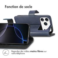 imoshion Étui de télephone portefeuille Apple iPhone 17 Pro - Bleu foncé