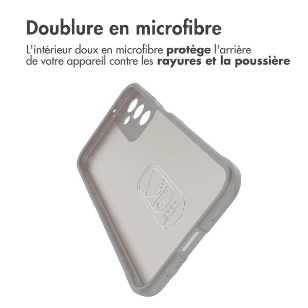 imoshion EasyGrip Backcover Samsung Galaxy A14 (5G/4G) - Gris