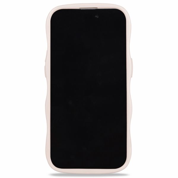 Holdit Coque Wavy iPhone 12/12 Pro - Light Beige / Mirror