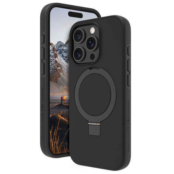 dbramante1928 Coque Iceland Ultra D3O avec MagSafe Stand Apple iPhone 16 Pro Max - Noir