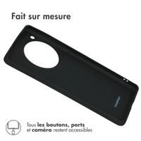 imoshion Coque Couleur OnePlus 12R - Noir