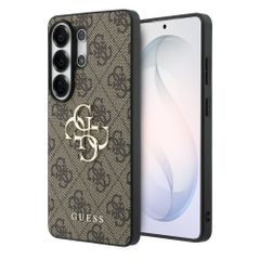 Coque 4G Metal Logo Backcover Samsung Galaxy S26 Ultra - Marron