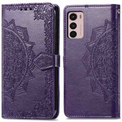 imoshion Etui de téléphone portefeuille Mandala Motorola Moto G42 - Violet